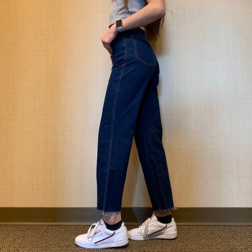 BRAND NEW! Brandy Melville/ Galt Dark Millie Jeans - Picture 2 of 4